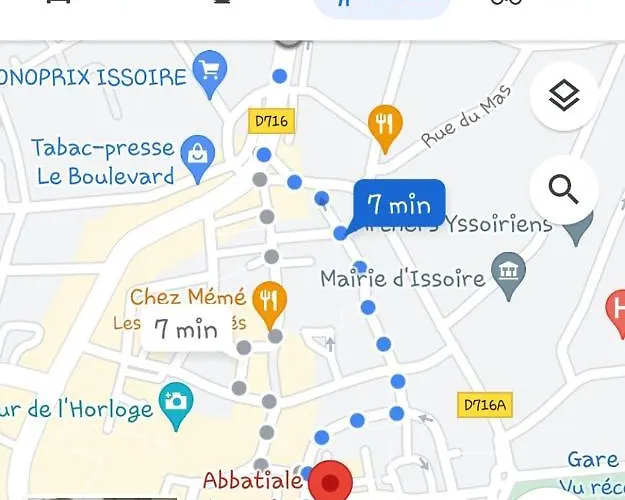 Appartement Cosy Idealement Place Centre Issoire-Superbe Vue Sancy Et Livradois-Forez-Wifi Апартаменты