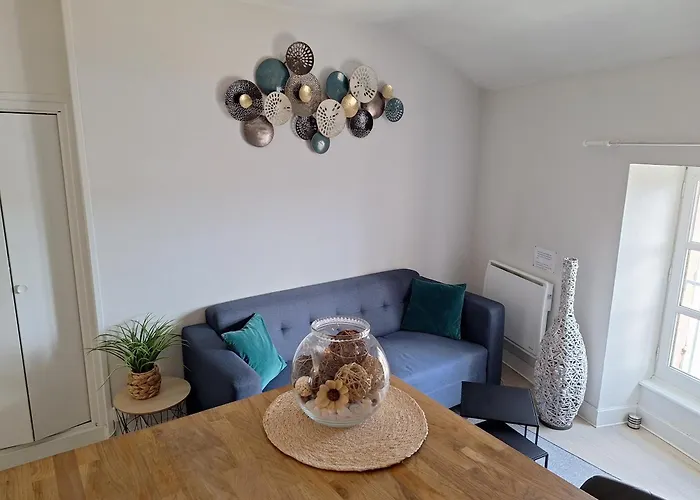 Апартаменты Appartement Cosy Idealement Place Centre Issoire-Superbe Vue Sancy Et Livradois-Forez-Wifi Иссуар