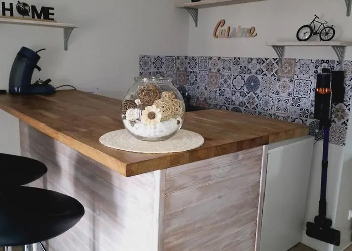 Апартаменты Appartement Cosy Idealement Place Centre Issoire-Superbe Vue Sancy Et Livradois-Forez-Wifi